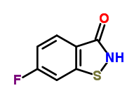 6-Fluoro-1,2-benzoisothiazol-3(2H)-one cas  159803-11-9